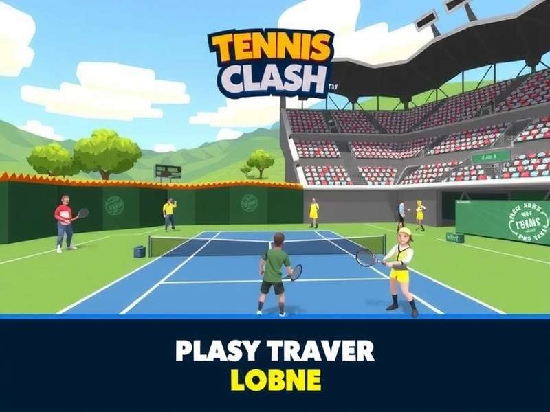 Tennis Clash Lobby Legend Main Gameplay Tennis Clash Lobby Legend Game Screenshot